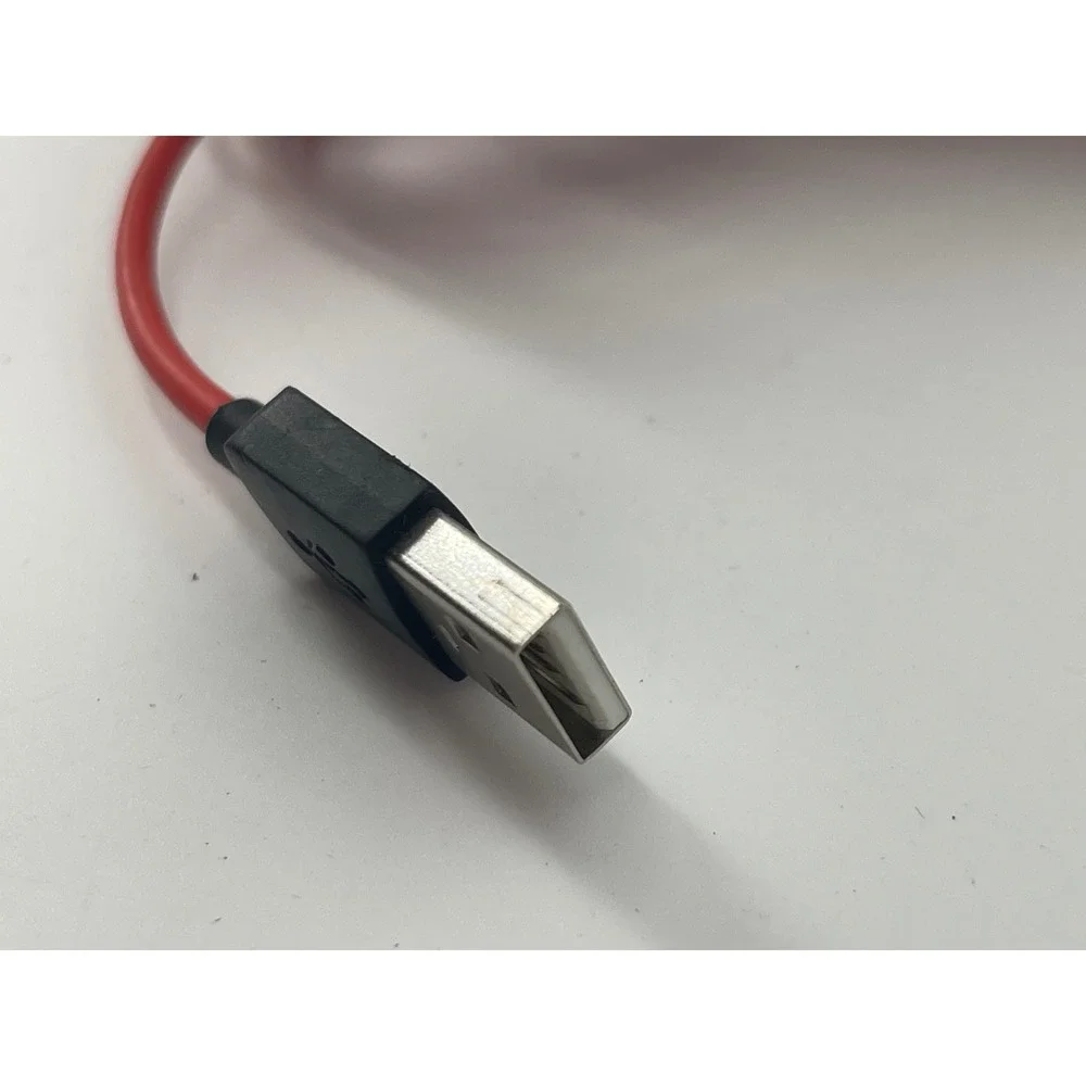Poly Blackwire 5220 Headset OS Black Red USB-A Wired C5220T Excellent